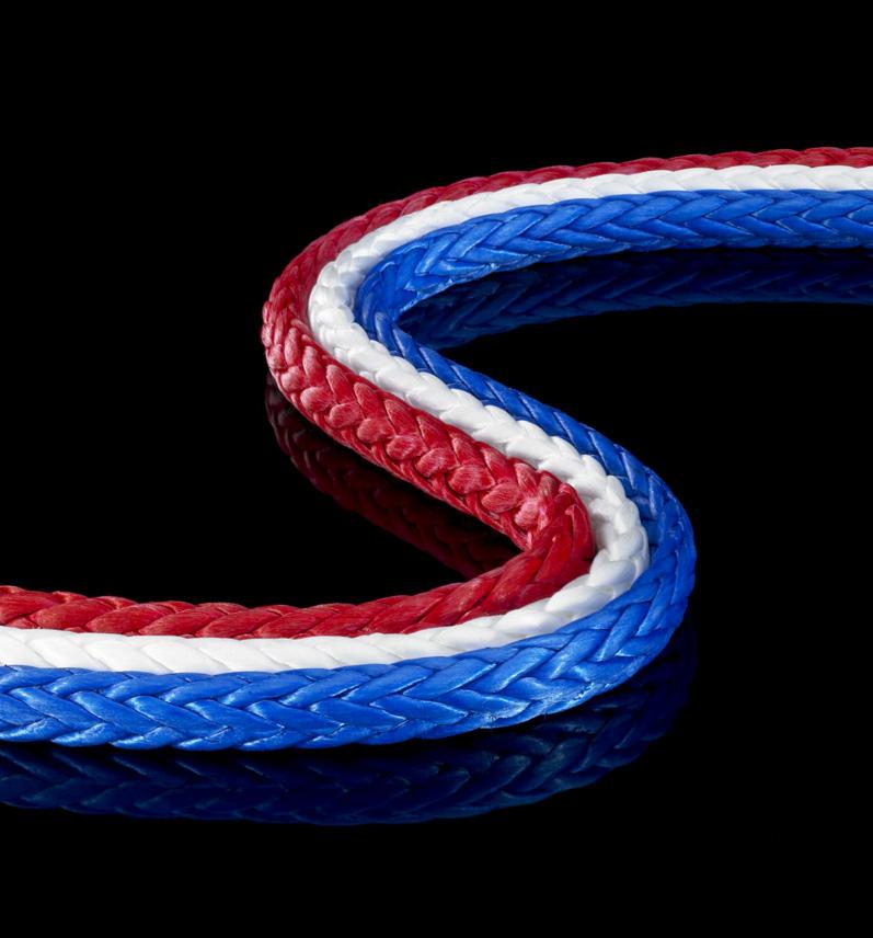 NEW ENGLAND ROPES - TOGETHER IN MOTION SPEIALTY NEW ENGLAND ROPES DESIGNS AND MANUFATURES MORE TYPES OF ROPE THAN ANY OTHER ORDAGE