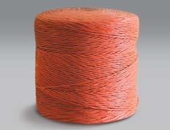 Twines Item No Ft/ Ctn Synthetic Baler Twine Ft/ Lb Knot Strength Tubes/ Ctn Ctns/ Pallet 037050 20,000' 1,250' 110 lbs 2 50 15.0 lbs 037051 20,000' 1,111' 130 lbs 2 50 17.