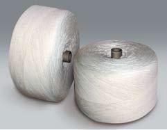 Cones/Ctn 015085 4-Ply 8 oz 32 015090 4-Ply 2-1/2 lbs 18 015101 4-Ply 20 lbs 4 015201 4-Ply 20 lbs 4 Sacking Twine: Polished Cotton - 4's Yarn Item No Size Ply