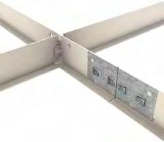 tight junction by bending the tabs closed once positioned through the