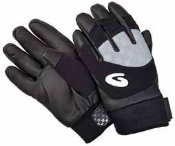 Precision curling gloves are designed with