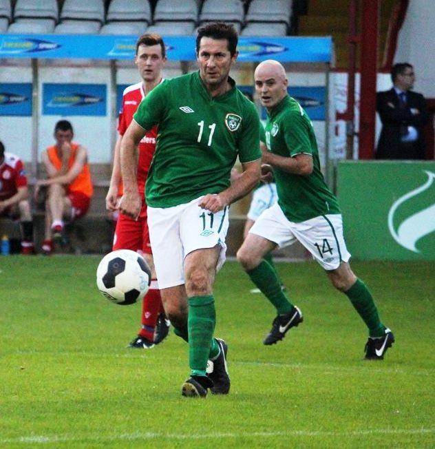 BRIAN BYRNE Forward 43 England: Huddersfield Town Ireland: Dundalk, Shelbourne Shamrock Rovers, St Pats & Longford Town International Career Represented the Rep of Ireland at Youth & U21 level