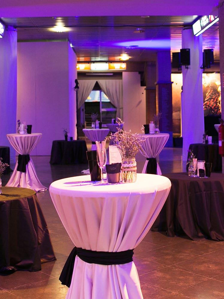 AN INCOMPARABLE VENUE FOR YOUR EVENTS Large-capacity venue for hosting events for up to 1,000 guests.