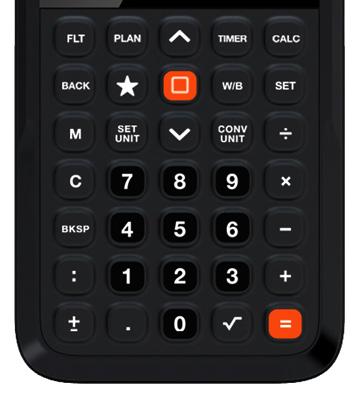 KEYPAD The CX-3 s simple keypad is possible because of the sophisticated display screen and menu structure.