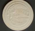 A plaster cast of an early version of the Sydney 2000 Olympic Games victory medal, obverse, with the Sydney Opera House featured *** A plaster cast of the changed medal, obverse, with the Sydney