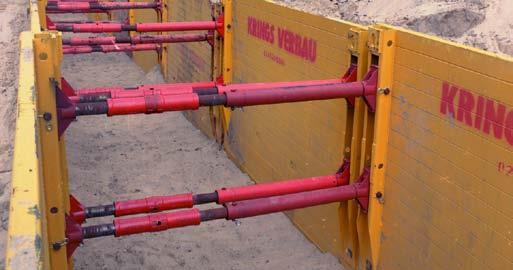 14 KRINGS trench shoring systems KS 60 Within its performance class, the strong KS 60 is designed for high loading, low weight and a high standard of safety.