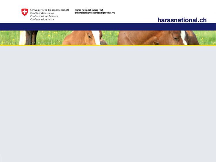 The Swiss equine research network : from the horse to the