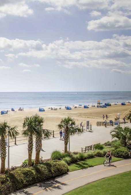 THREE ES THREE Beaches It s true. Virginia Beach is more than just a beach. In fact, we have three each with its own distinct personality, kind of like you!