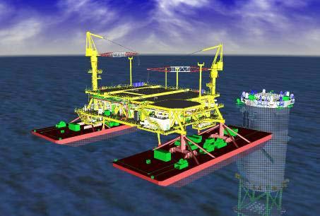 7ft Tp=16sec, Wind=30kt 31 Kikeh First s First SPAR Outside GoM Hull, Topsides Constructed in Malaysia TOF Supervision &
