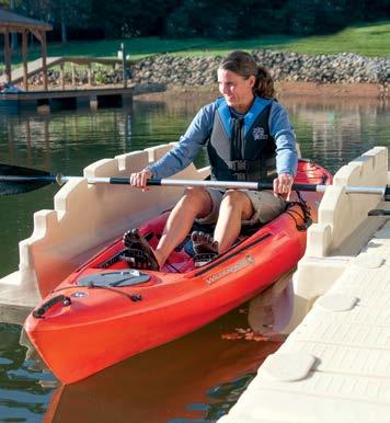 LIFTS KAYAK LAUNCHES 17 All New EZ Kayak Launch With EZ Dock s all new EZ Kayak Launch, docking and launching your kayak or canoe has never been easier.