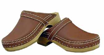 SIMSON CLOGS - Real leather uppers - Wood soles - Well known for terrific support, great fit, and outstanding quality - Available in (2) open-heel and