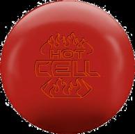 00 HOT CELL Item Code: RG22HC Coverstock: Radioactive Solid Urethane Core: Nucleus Core Color: Hot Red Rg.: 16# 2.