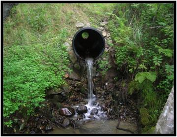 Stream Crossing Issues Perched Culverts A culvert is considered perched when the downstream end is positioned above the streambed, thereby creating a waterfall