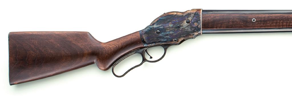 1887SHOTGUN 36 Designed by John M. Browning for the Winchester Repeating Arms Company, the 1887 lever action shotgun is considered to be the first successful repeating shotgun.