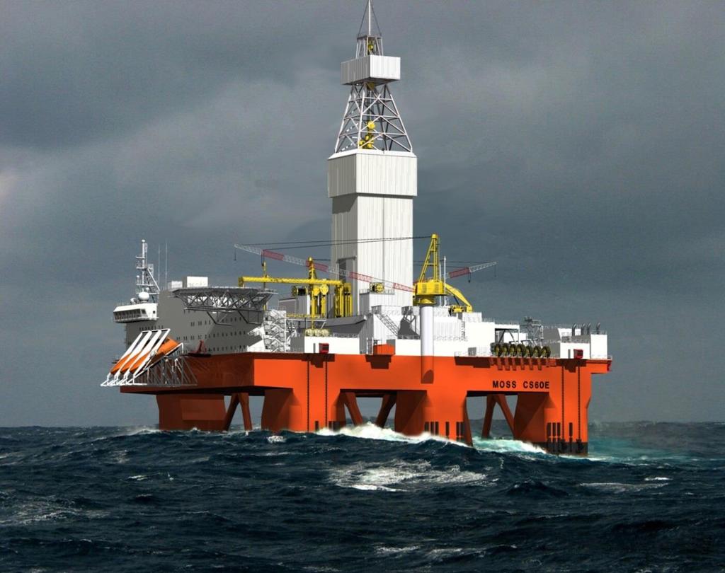 Moss Semi-Submersible Drilling Platforms 5 more are contracted/under construction 3 new contracts