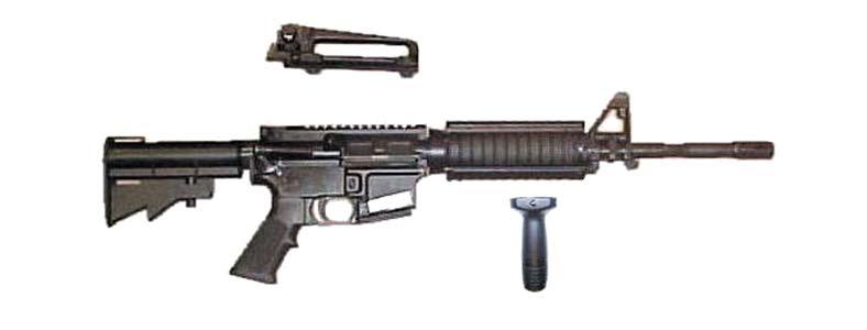 The M4-series carbine (Figure 2-10) features several modifications that make it an ideal weapon for close combat operations. The M4 is a 5.56-mm, magazine-fed, gasoperated, shoulder-fired weapon.