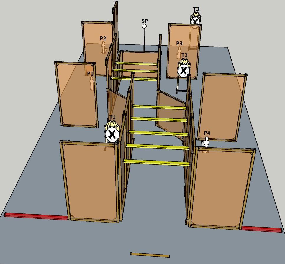 Location:HKSDU Stage 9 at HKSDU 3 x IPSC Action Air Paper Target 3 x IPSC Action Air Paper No-shoot Target 4 x IPSC Action Air Popper Number of projectiles to be scored 11 Gun and chamber loaded.