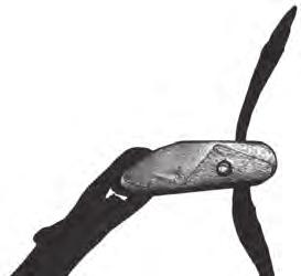 Wrap the strap around the tree once and insert the strap through the buckle. Pull excess strap to tighten.