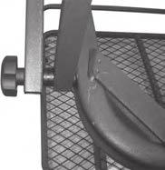 Attach Assembled Shooting Rail through Armrest to Seat Support E using Short Knob w/ushings.