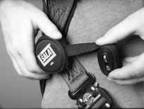 3.7 SUSPENSION TRUM STRP: The ExoFit NEX Full ody Harness is equipped with a Suspension Trauma Strap (Figure 13) to help prolong allowable suspension time in the event of a fall from height.