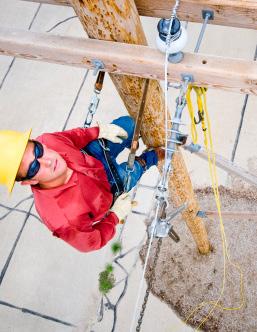 MADE BY LINEMEN, FOR LINEMEN FALL PROTECTION FOR