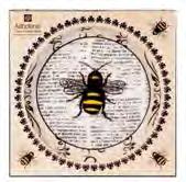 Honey Bees Collection Designed by Emily Adams Original Artwork Emily Adams, Licensed by Wild Apple The