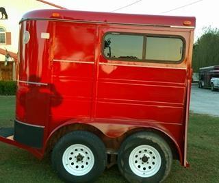 Sells before Lot # 1 99 Big Valley 2 horse Trailer. New Paint. Title in hand.. good Tires. Road Ready!
