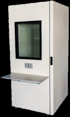 PRODUCT OPTIONS AMB Portable Series: Booths consist of 2 or 3