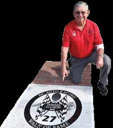 Located on the sidewalks in historic downtown Mooresville, The North Carolina Auto Racing Walk of Fame honors the inductees into the North Carolina Auto Racing Hall of Fame.