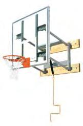 Complete package includes support structure, wallboards, support chains, hardware (except hardware to attach wallboards and your choice of backboard and rim.