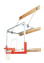 Side Fold Competition Goal Stores conveniently against wall, then swings into action when needed and locks into place without tools or ladders.