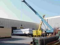 Offload aircraft Load out trailers
