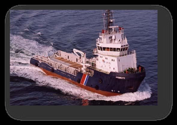 Candidate VOOs include Offshore Supply Vessels (OSVs), Platform Support Vessels (PSVs), and Anchor Handling Tug-Supply (AHTS)