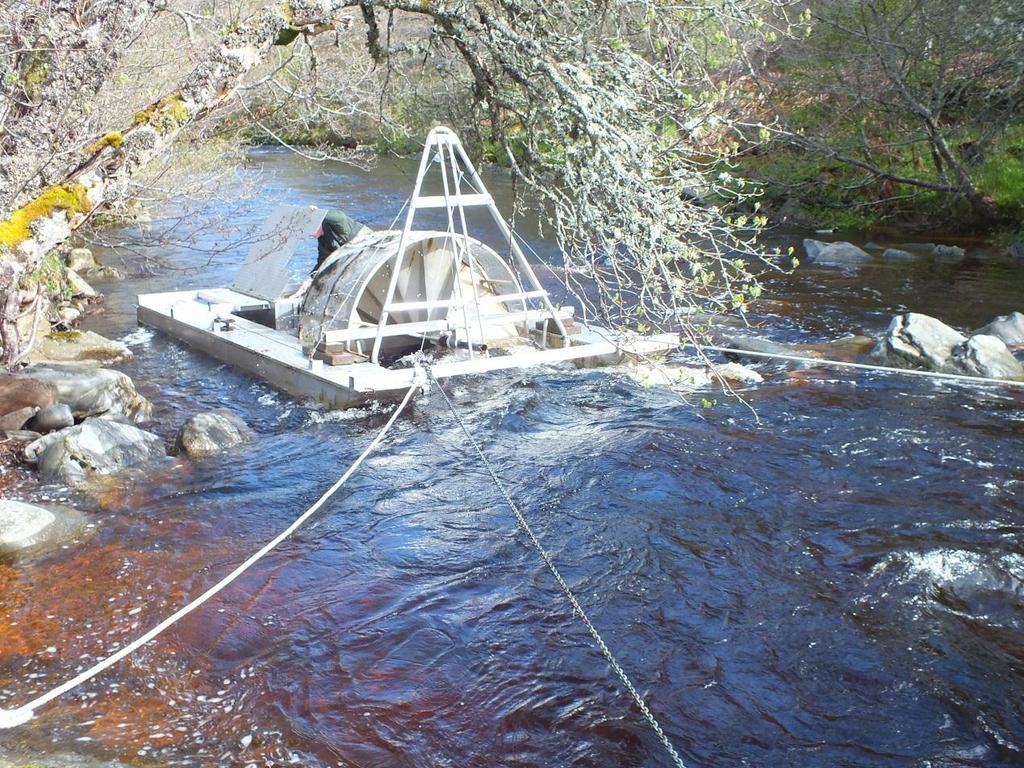 Rotary Screw Trap Report River Tromie 2012 Prepared for Dr Alastair