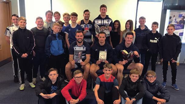 Pupils who reach their target number of tries will receive a free ticket to a Yorkshire Carnegie game and take part in our matchday experience.