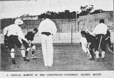 A men s club called Corinthian was formed in late 1905 and is regarded as the first men s hockey club in Sydney 9.