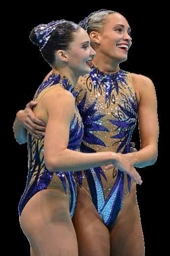EVENT: 2012 OLYMPIC GAMES, LONDON SYNCHRONISED SWIMMING LOOK TO THE FUTURE Russia continued their domination of synchronised