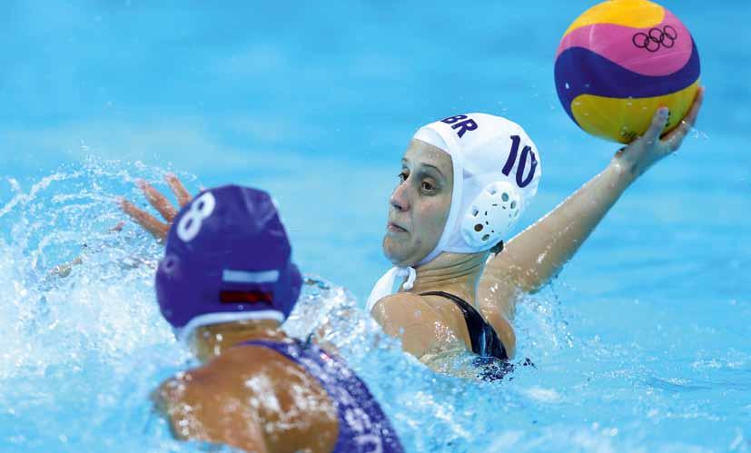 WATER POLO PRIDE AND PASSION Angie Winstanley- Smith and Joe O Regan on the ball for Britain Let s get one thing clear well two actually: the British men s and women s water polo teams deserve an