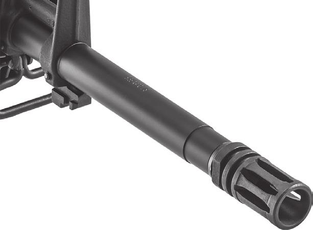 14 AMMUNITION This firearm model is offered in several caliber options. Locate the cartridge designation, for caliber, marked on the firearm s barrel.