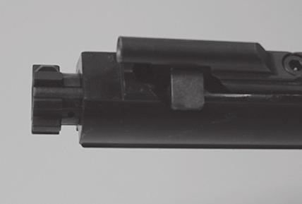 FIELD STRIPPING & CLEANING BOLT CARRIER GROUP (BCG) CAN BE EASILY DISASSEMBLED FOR MORE DETAILED CLEANING IF NEEDED. 10. Press the bolt into the carrier until it is fully seated (Figure 23-1). 11.