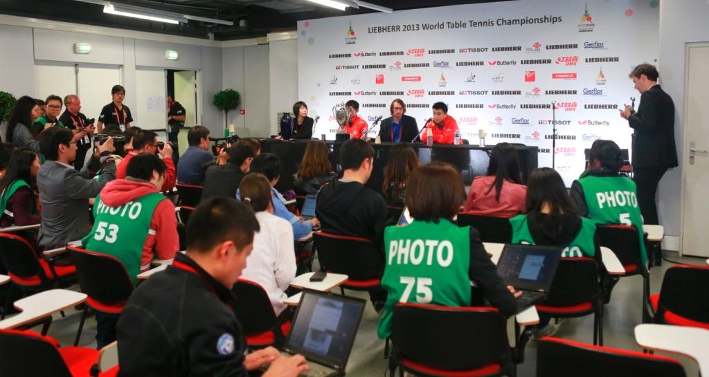 Post event press conference A press conference needs to be held in the press conference room after each gold medal match, except the U/21 matches (unless there is a huge interest).