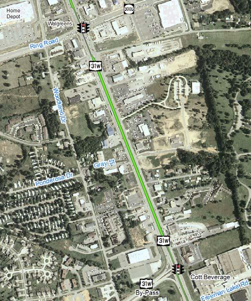 ACTION: TYPE: #6. Construct Non-Traversable Median from Cardinal Drive (KY 1600) to S. Wilson Road (KY 447) Project DESCRIPTION: This 2.