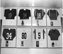 RETIRED JERSEYS OF UCLA PLAYERS #5 Kenny Easley Played free safety for UCLA from 1977-1980 and started from the second game of his freshman year Only the second three-time consensus All-American in