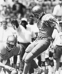UCLA S Punter/Placekicker Tradition BRAD DALUISO Played in the 1992 (Buffalo) and 2001 (NY