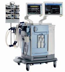 6 Zeus IE device, the use of the standard anaesthesia device produces general anaesthesia consumption levels of 0.34 ml desflurane, 1772 ml O 2 and 618 ml N 2 O per minute.