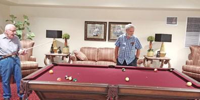Right on Cue! Our Billiard Room has been getting quite a bit of use!