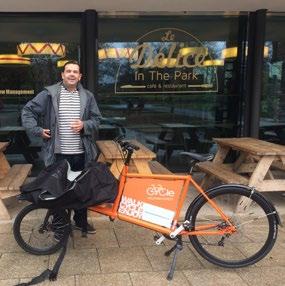 It worked so well a few months later I bought my own cargo bike and use it every day Helen Clarke, Edie Rose Designs, Leytonstone Using the council s cargo bike allowed Today Bread to dream of new