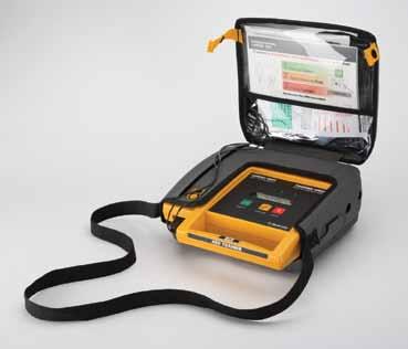 TRAININg TOOLS ANd TESTERS AED Training Electrode Set Consists of five (5) pair of reusable AED training electrodes, cable connector assembly, and reusable foil pouch.