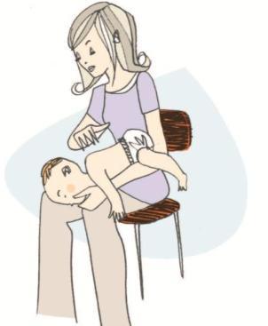 s Summary Infant Airways Obstruction Determine that baby is not able to cry or cough effectively Place baby on forearm on