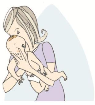of the hand and vigorously:cough movement: Cough movement 3 Infant Airway obstruction check if object went out Turn baby